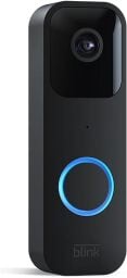 Blink video doorbell in black