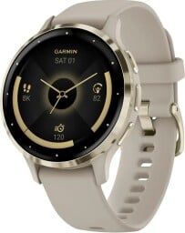 garmin venu 3s smartwatch against a white background