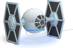 the star wars echo dot bundle with star wars stand and echo dot speaker