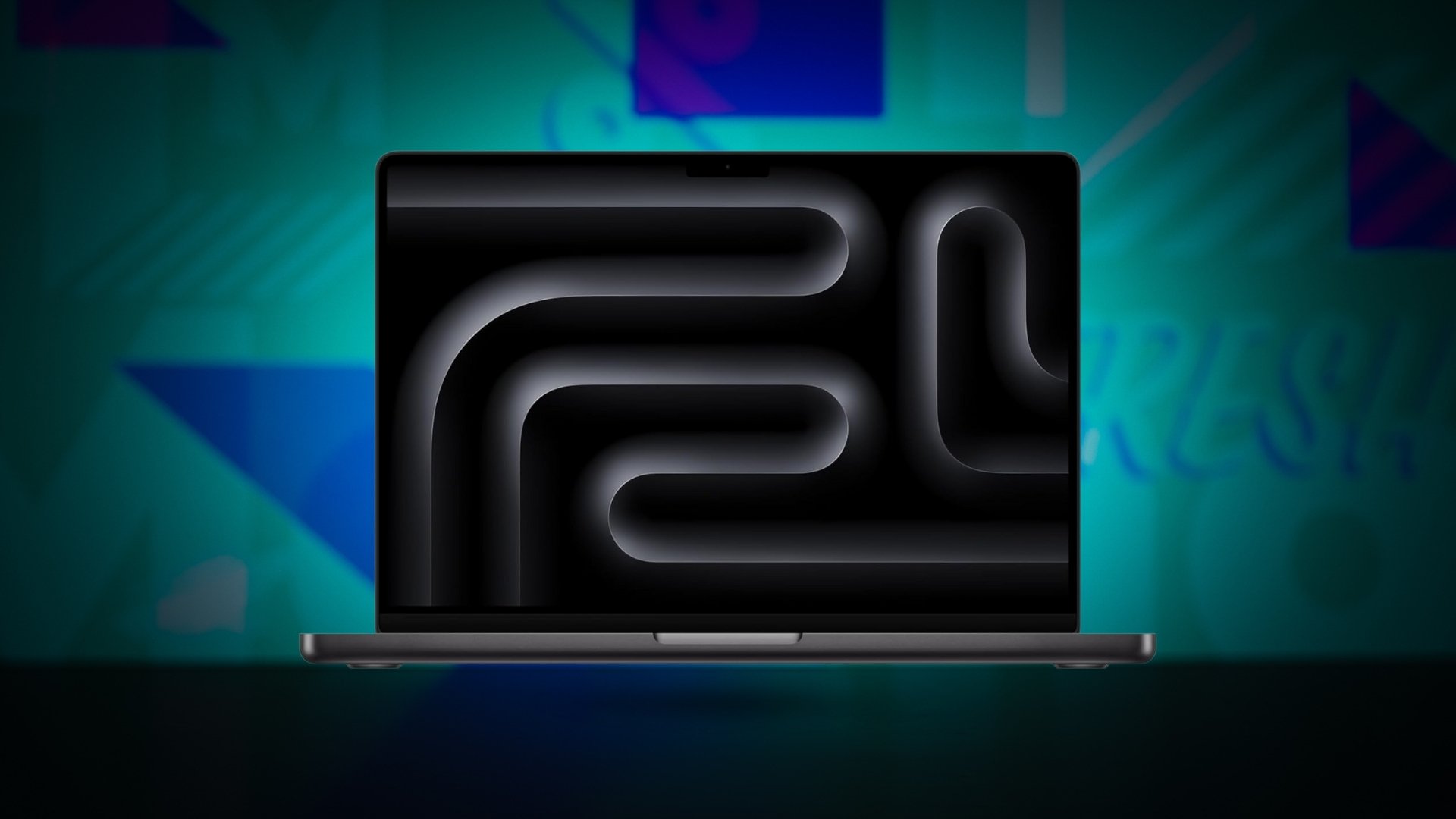 MacBook Pro on Mashable background