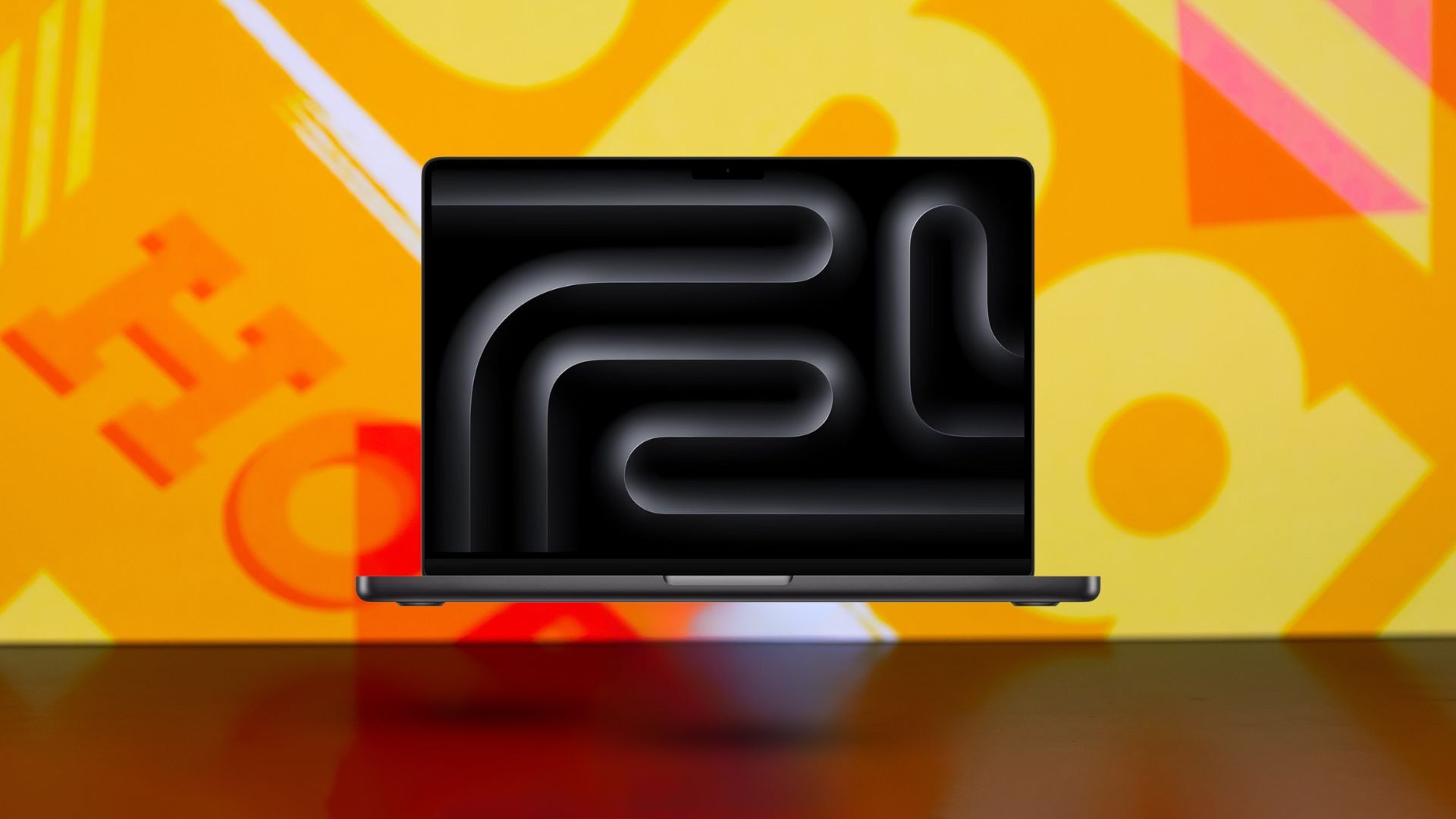 Apple MacBook Pro on Mashable background