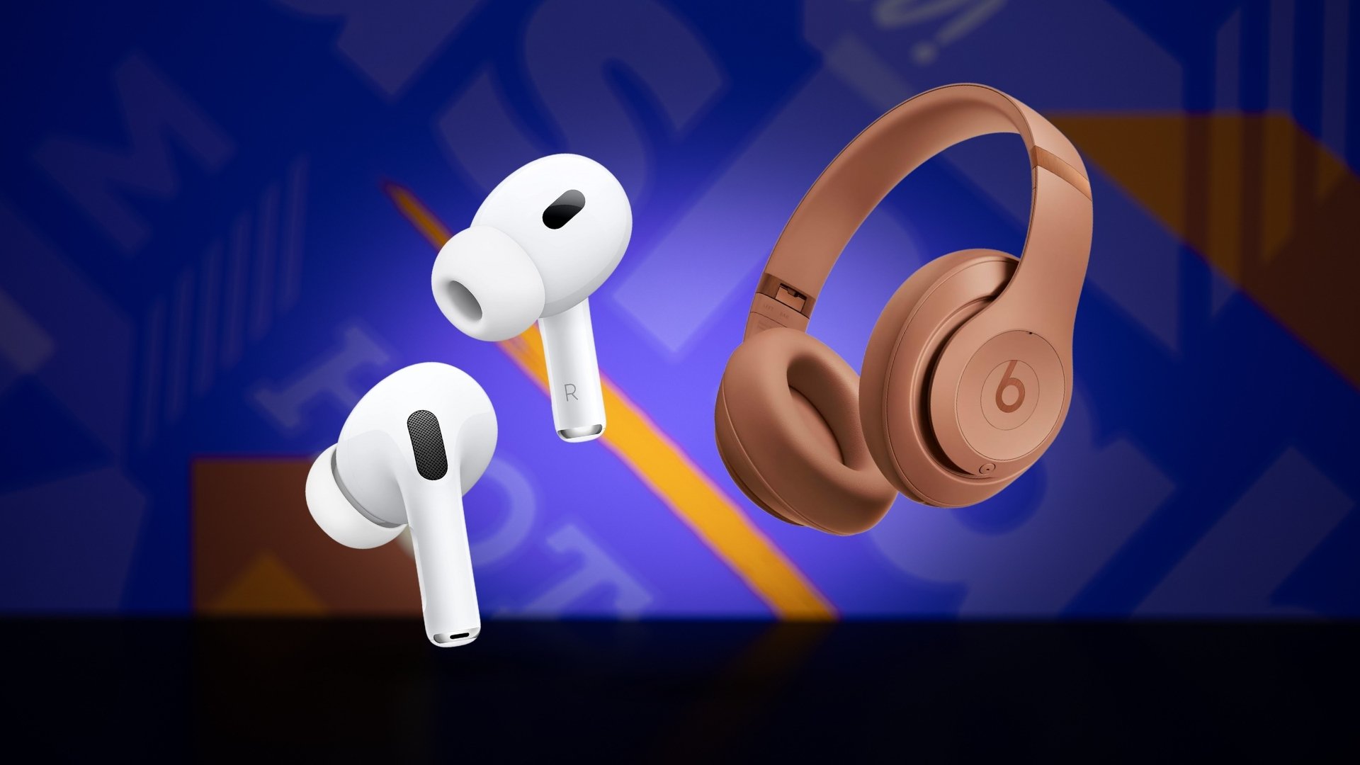 Apple AirPods and Beats headphones