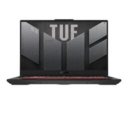 ASUS TUF Gaming A17 (2023) Gaming Laptop, 17.3” FHD 144Hz Display, GeForce RTX 4050, AMD Ryzen 7 7735HS, 16GB DDR5, 1TB PCIe 4.0 SSD, Wi-Fi 6, Windows 11, FA707NU-DS74,Mecha Gray