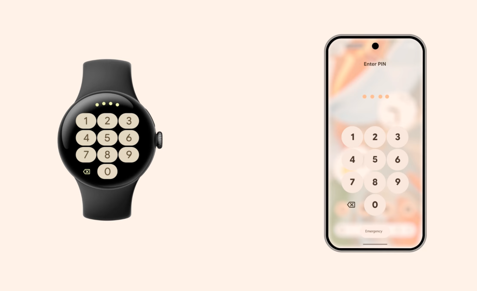 the new lock screen on android 16 and wearos devices