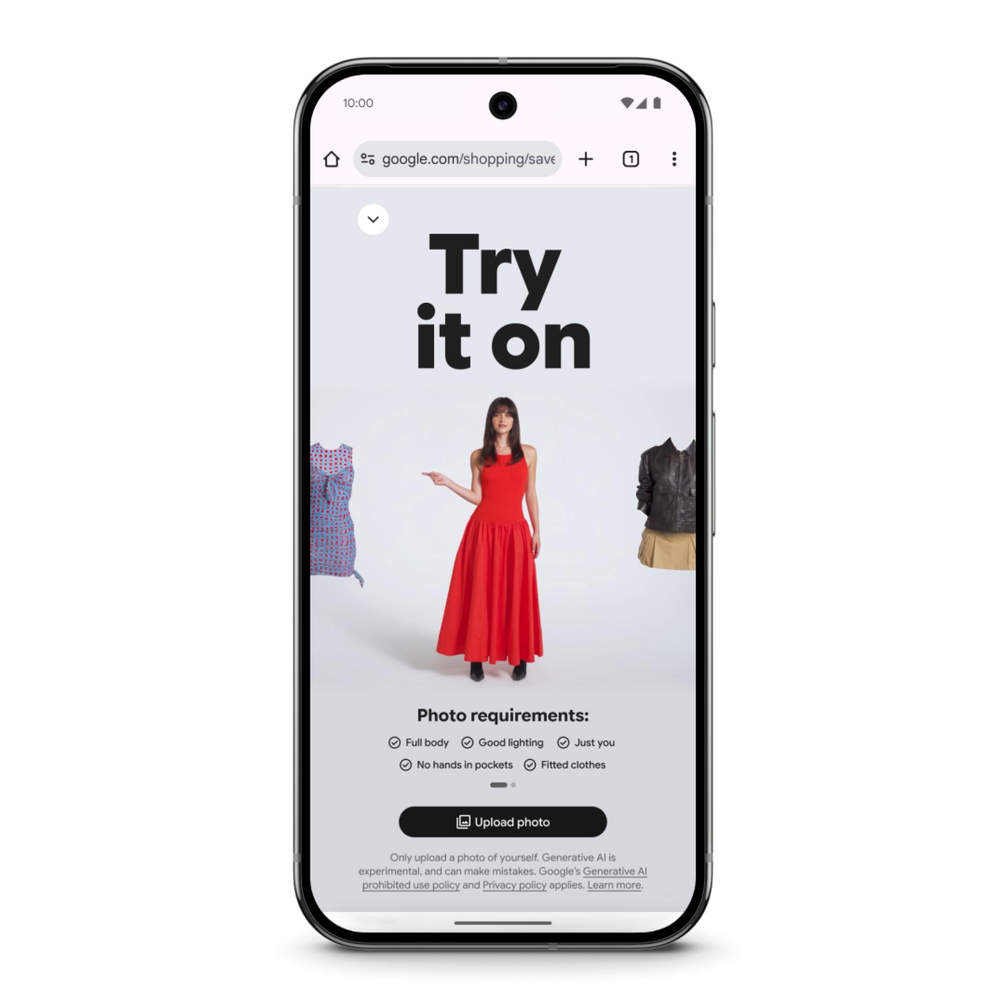 Google's new Try it on AI tool