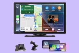 9" Wireless Car Display with Apple CarPlay/Android Auto Compatibility & Phone Mirroring