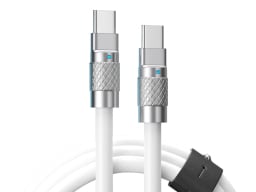 Statik® TsumoCharge® 100W USB-C Silicone Charging Cable (4-Pack)