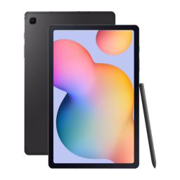 Samsung Galaxy Tab S6 Lite on white background