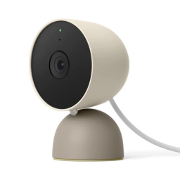 Google Nest Security Cam on white background