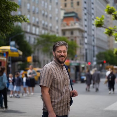 photo of the author, timothy beck werth, a handsome man in his mid-30s
