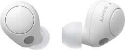 sony wf-c700n earbuds against a white background