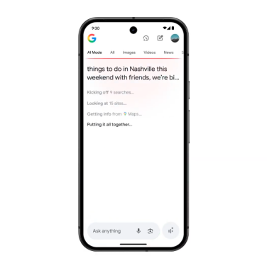 google ai mode on pixel phone