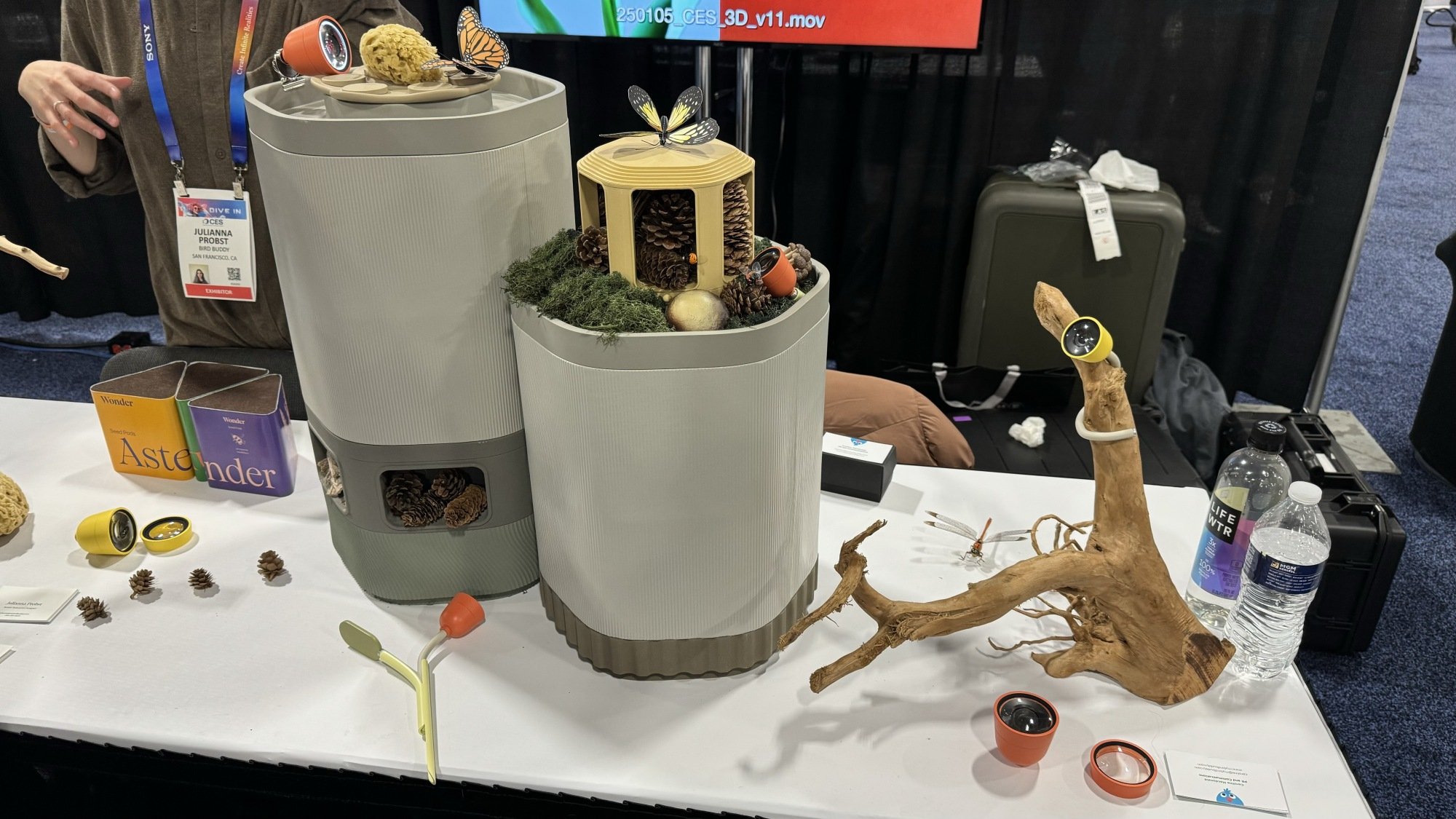 the petal smart nature camera and wonder block modules at ces 2025
