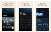 Oura ring app screenshots