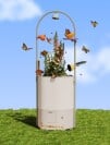 wonderblocks with butterflies by bird buddy