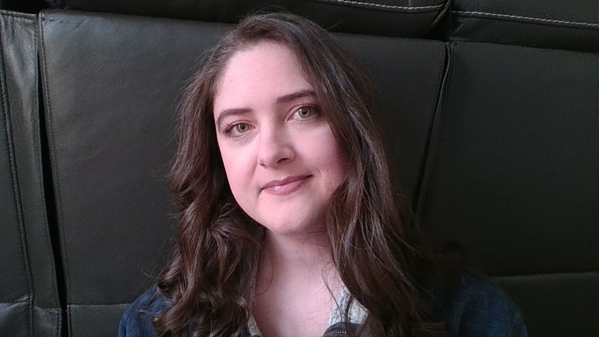 a webcam selfie of the author