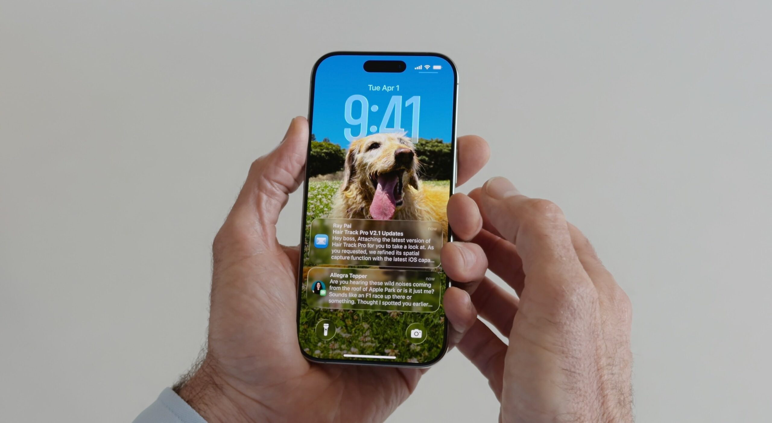 new background feature on iphone display for ios 26