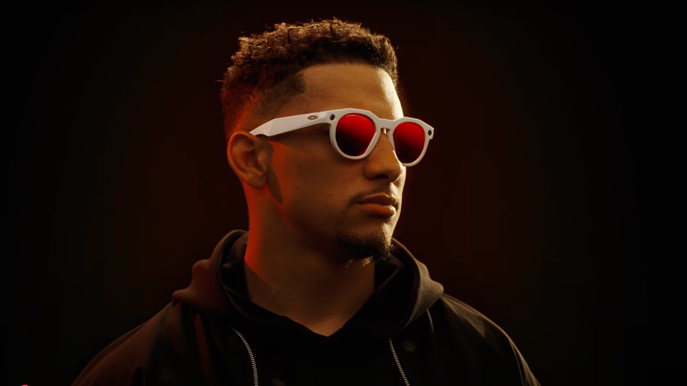 steph curry wearing meta oakley glasses