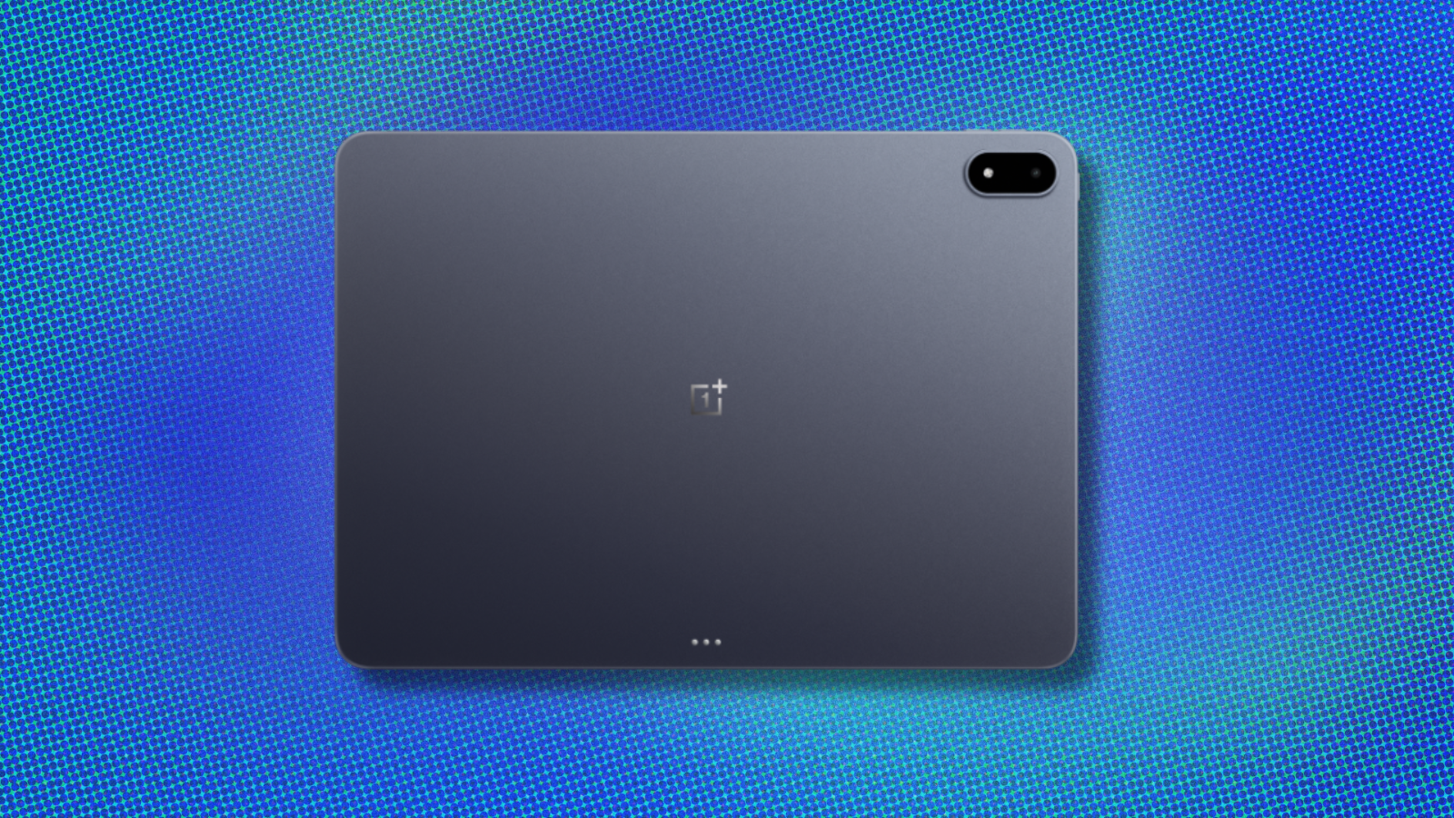 OnePlus Pad 3 on blue and purple abstract background