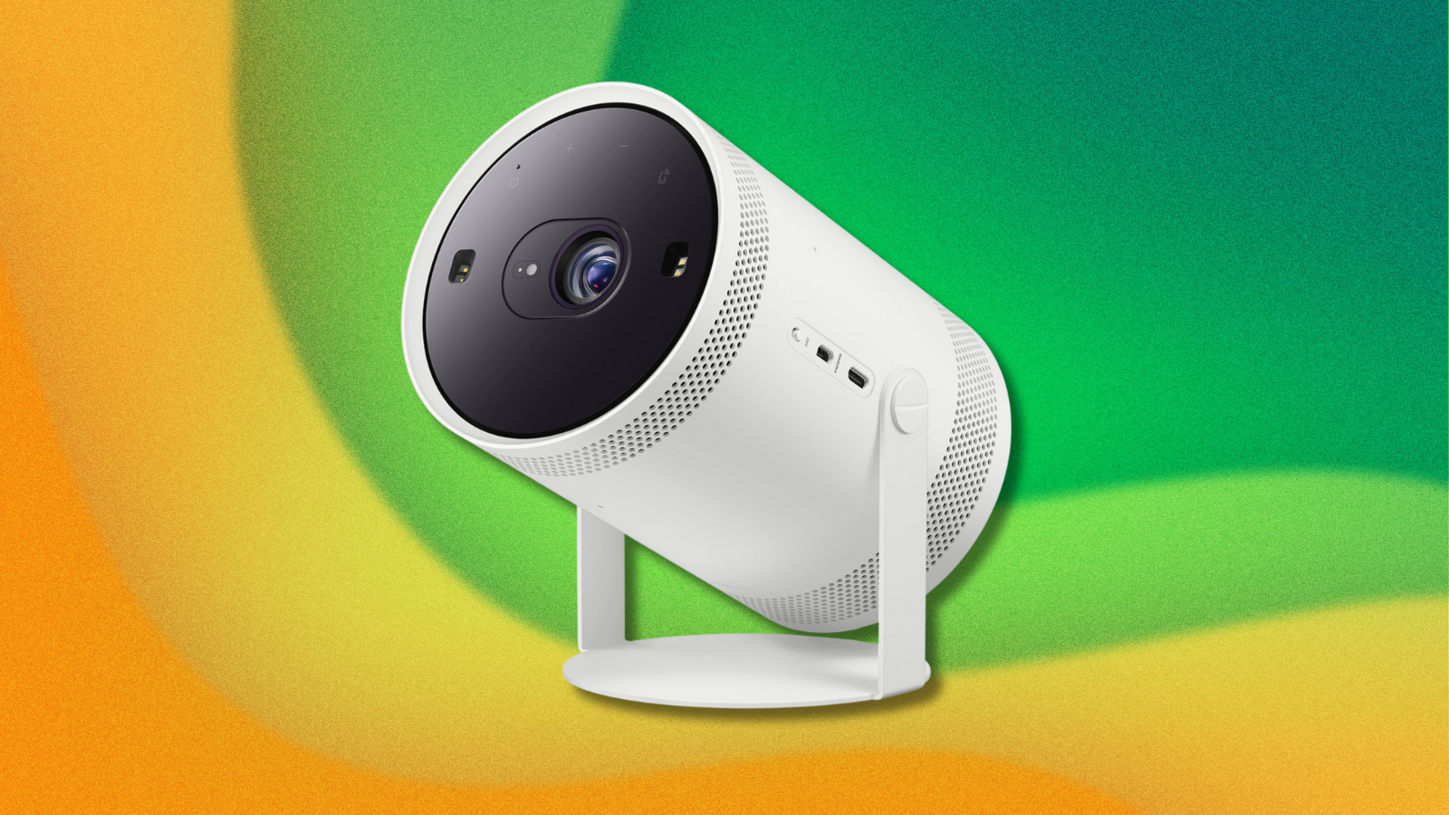 Samsung Freestyle 2nd Gen on green and yellow background