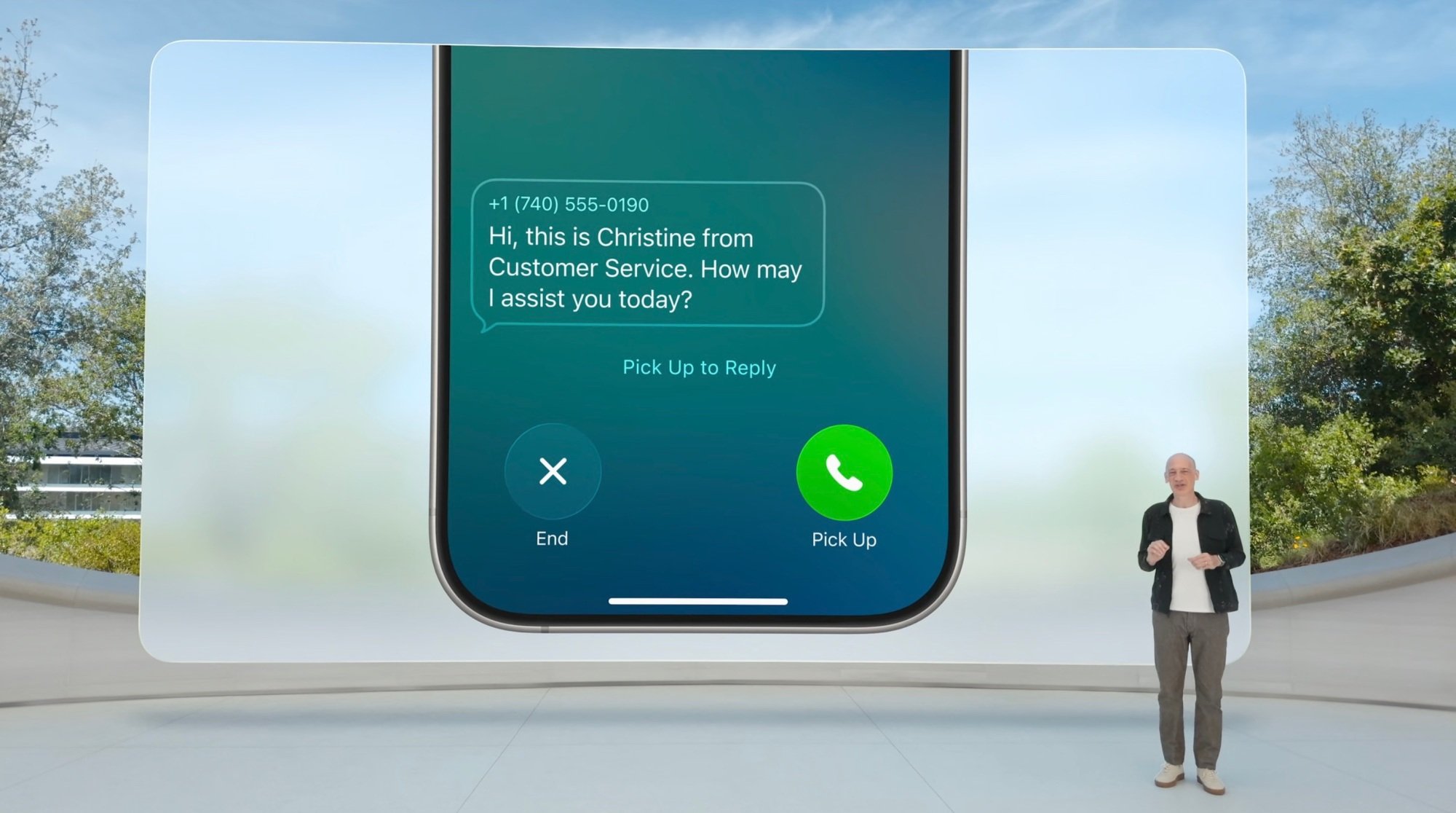 wwdc event showing hold assist