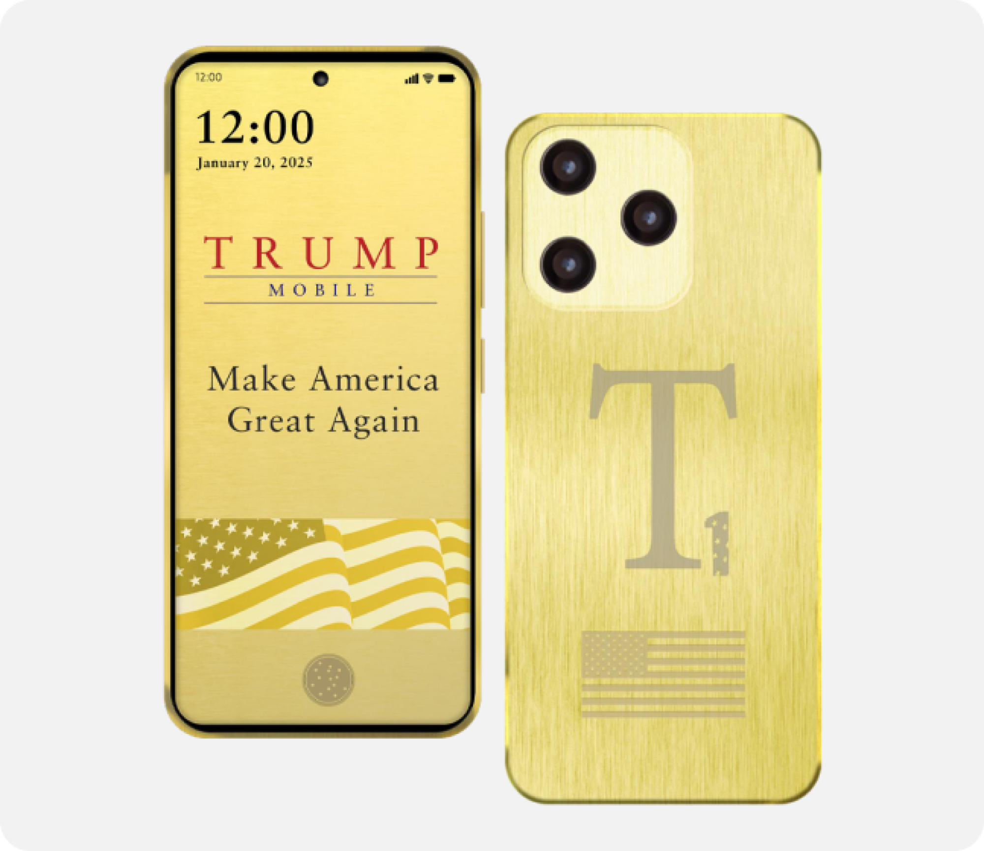 the t1 smartphone from trump mobile