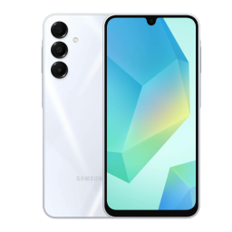 Samsung Galaxy A16 on white background