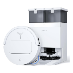 Ecovacs Deebot T50 Pro Omni Robot Vacuum and Mop on white background