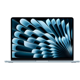 MacBook Air on white background