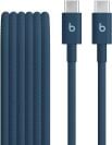 beats usb-c to usb-c woven cable in blue