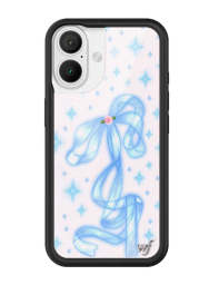 the Wildflower Sparkle Girl iPhone 16 Case