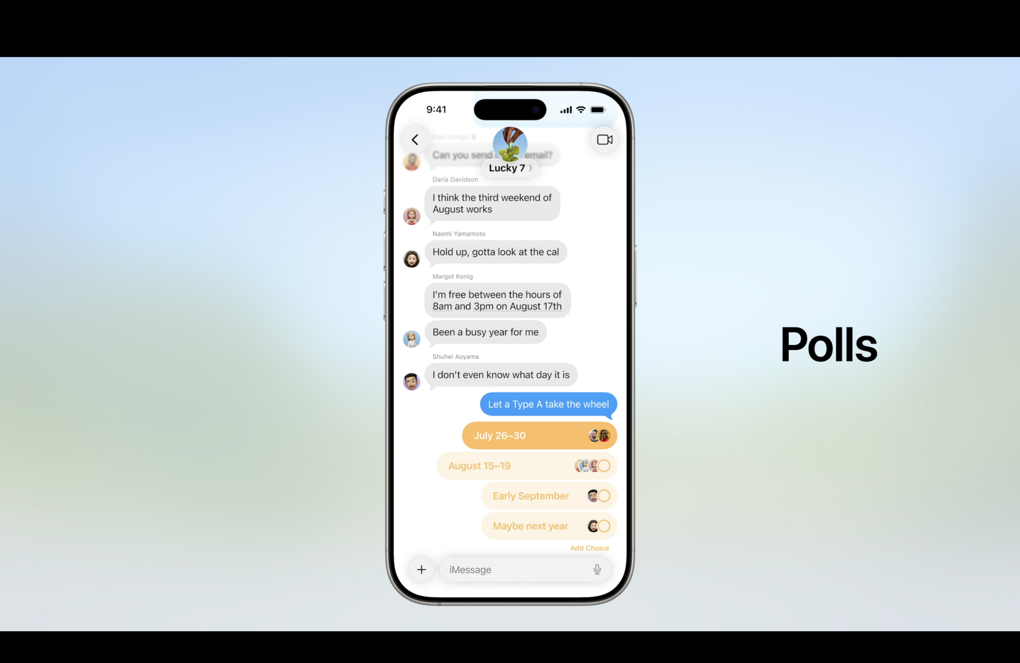 Take a poll