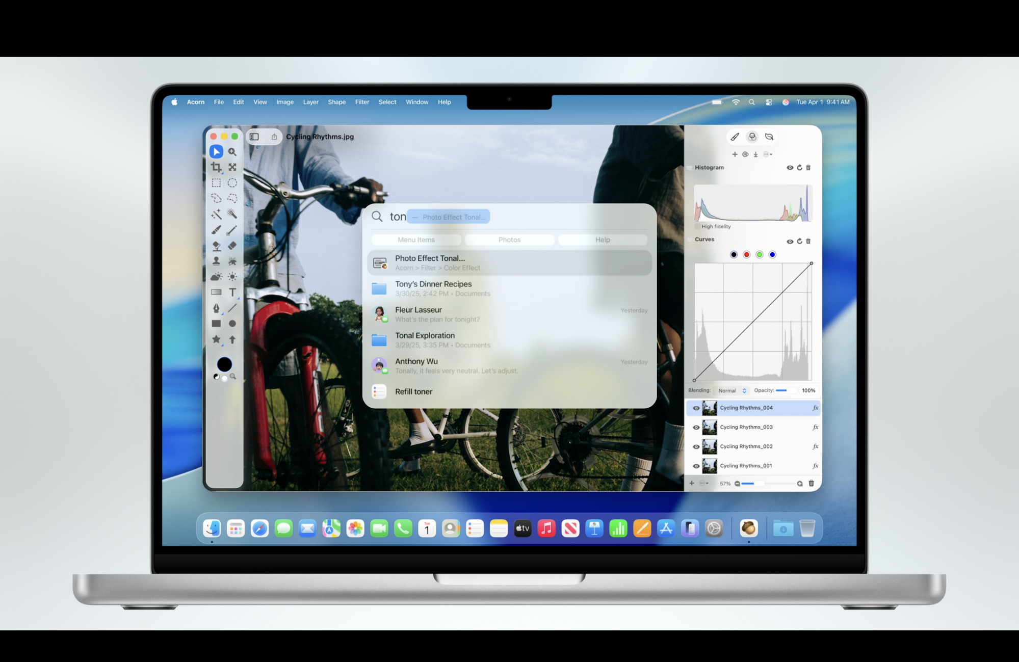 New spotlight search features in macos 26