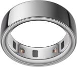 An Oura Ring in silver