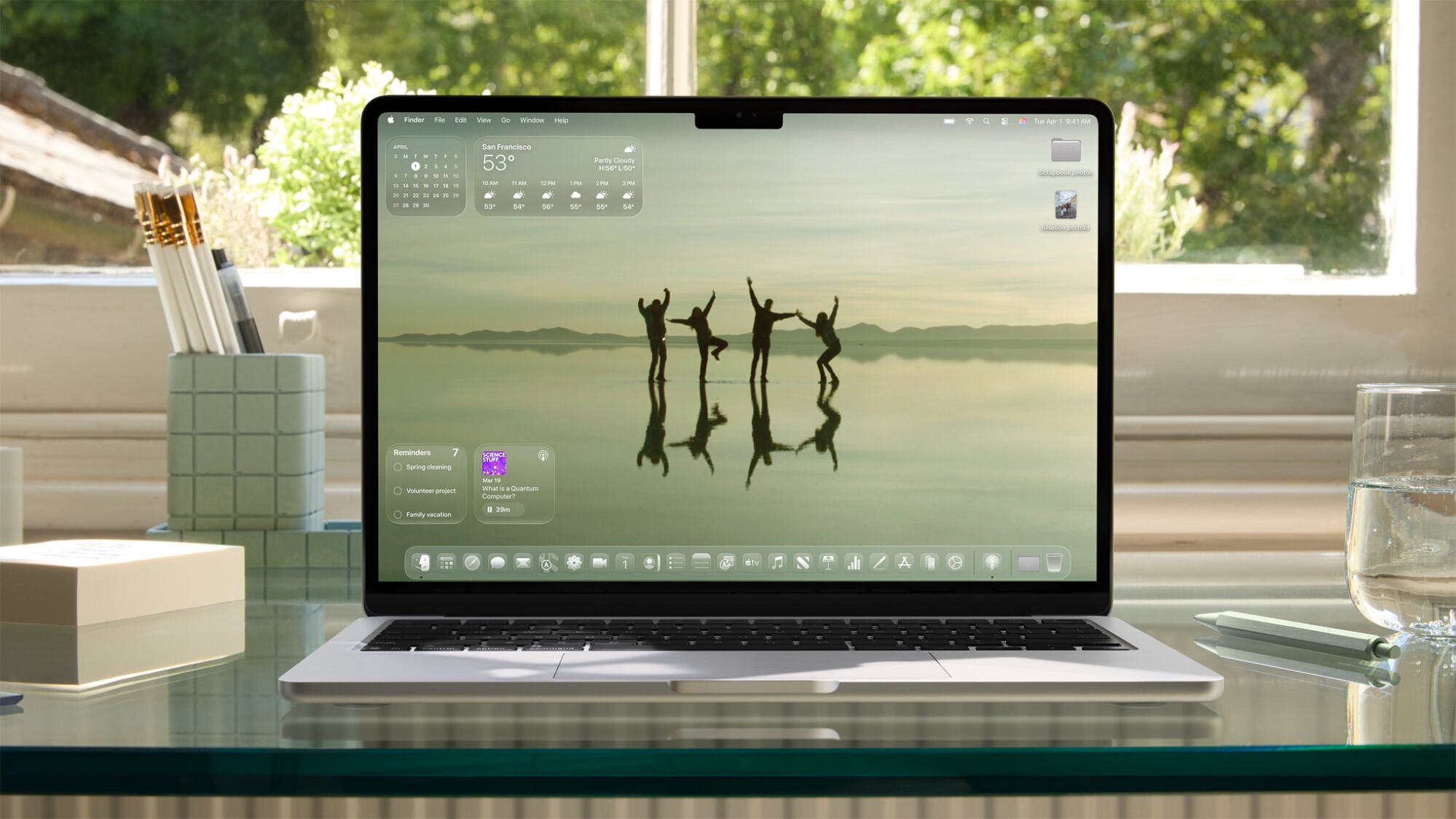 clear widgets on macos26