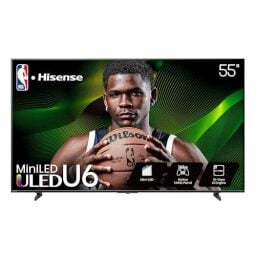 55" Hisense Class U6 Series Mini-LED 4K UHD Smart TV