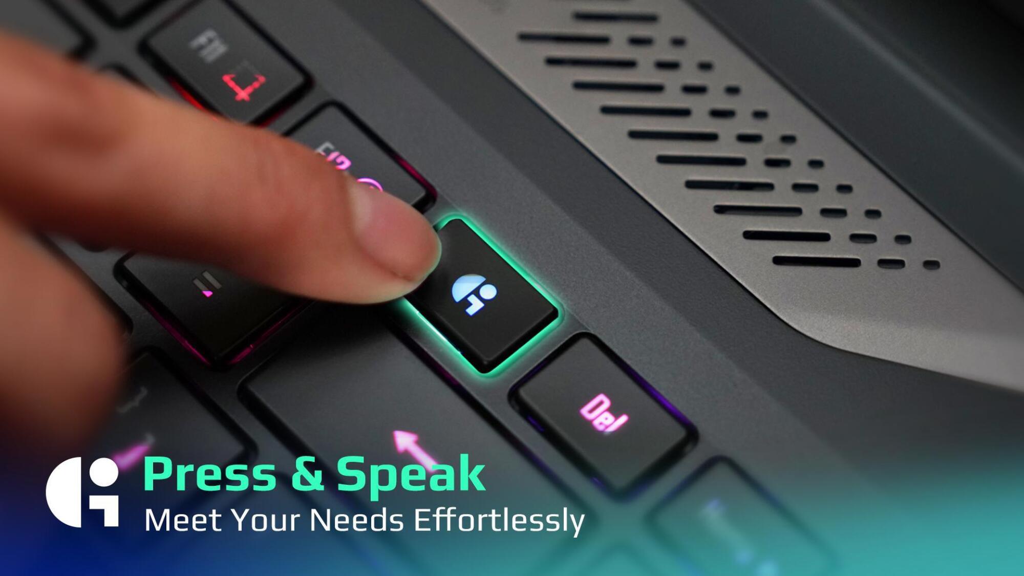 GIGABYTE GiMATE Press-and-Speak