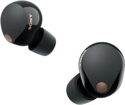 black and gold earbuds