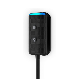 Amazon Echo Auto on whie background