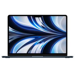 Apple M2 MacBook Air on white background