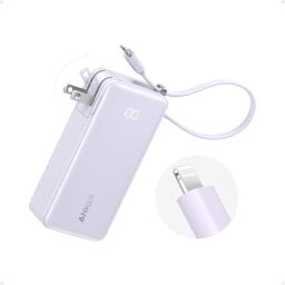 An Anker Nano 3-in-1 power bank