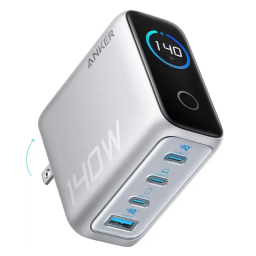 Anker charger on white background