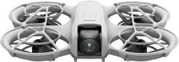 a dji neo drone against a white background