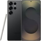 Front and back view of Samsung Galaxy S25 Ultra phone with stylus