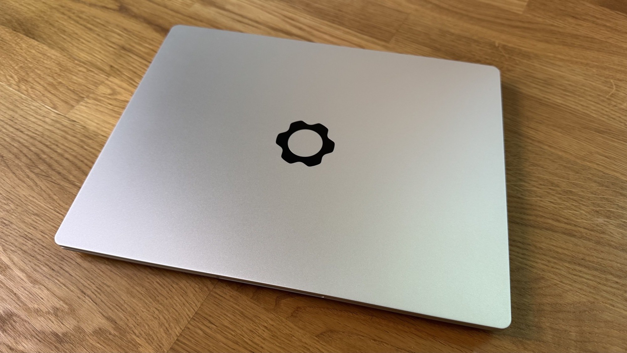 the lid of a framework laptop 13