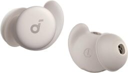 beige colored anker soundcore sleep earbuds