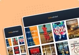 kindle unlmited pulled up on two devices