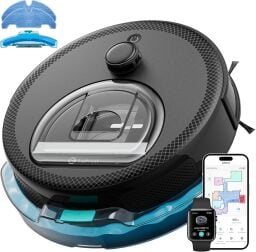 The Lefant M330 Pro LiDAR Robot Vacuum and Mop on a white background