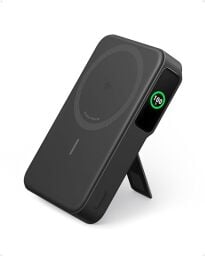 anker maggo power bank against a white background