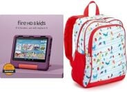 An Amazon Fire HD 8 Kids tablet